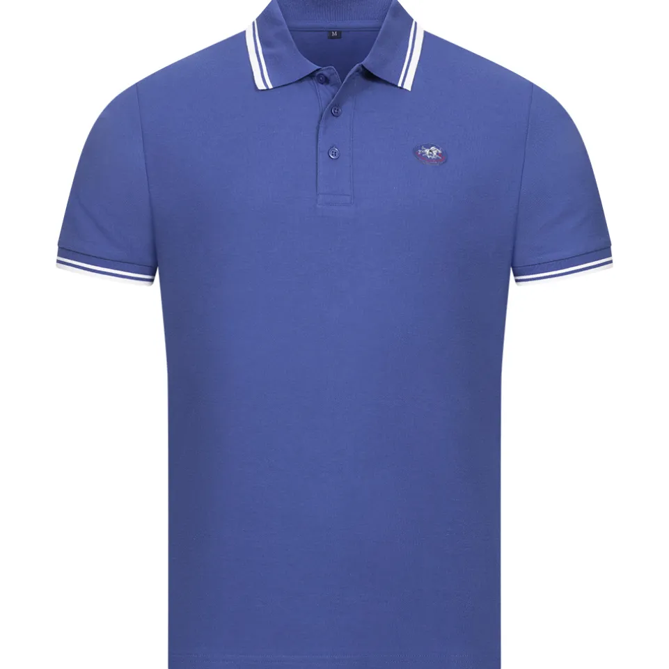 EUROPEAN POLO CHAMP Herren Polo-Shirt EPCPOLOS-BLAU
