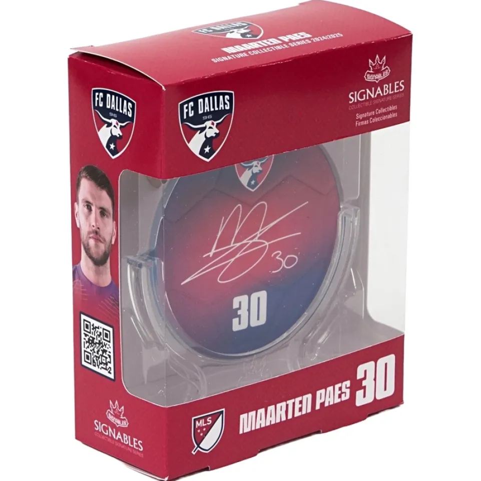 FC Dallas Maarten Paes #30 Fußball Sammlerstück 14 cm 850056417389