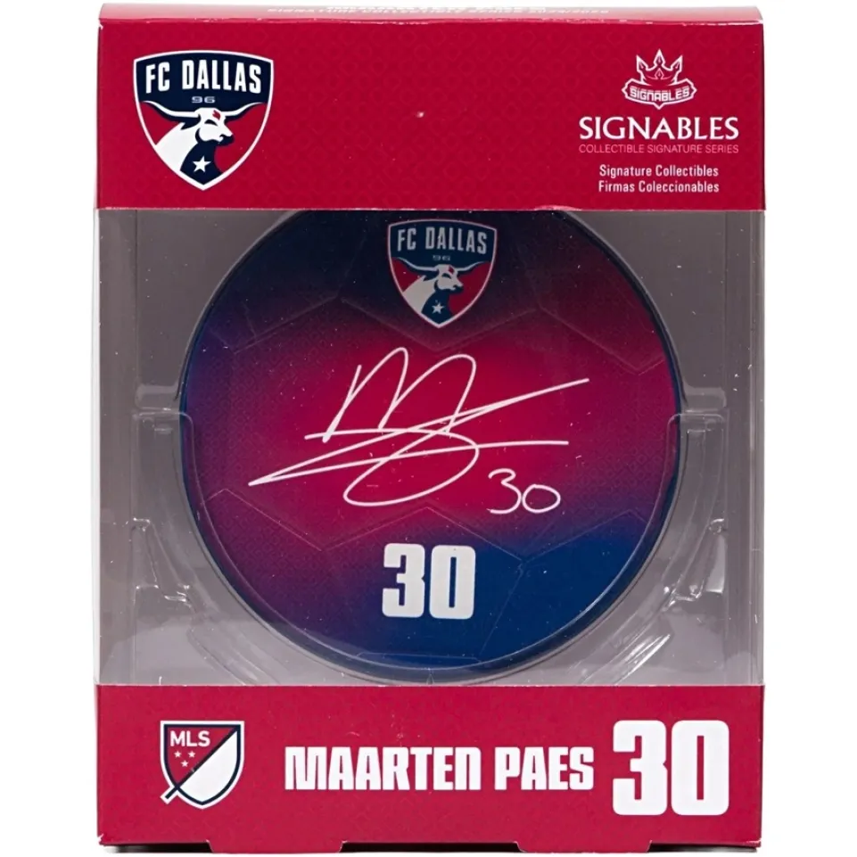 FC Dallas Maarten Paes #30 Fußball Sammlerstück 14 cm 850056417389