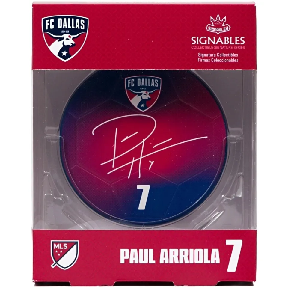 FC Dallas Paul Arriola #7 Fußball Sammlerstück 14 cm 850056417396
