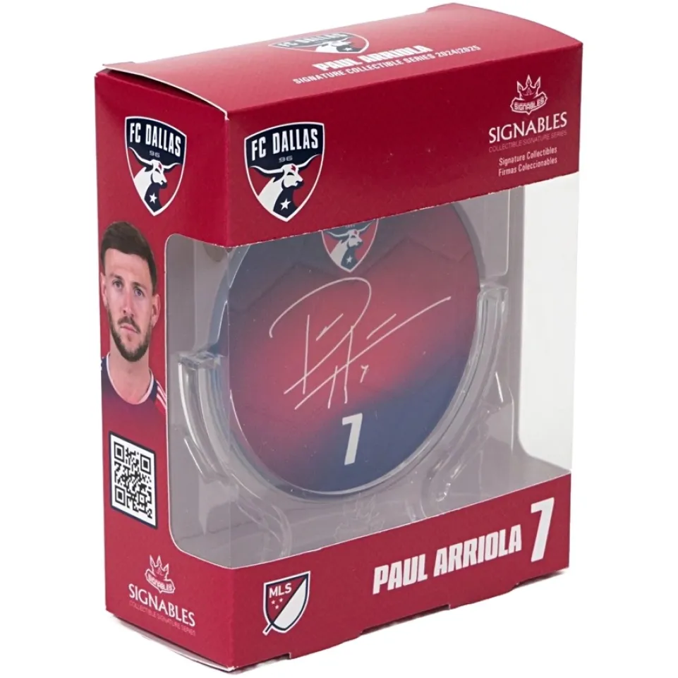 FC Dallas Paul Arriola #7 Fußball Sammlerstück 14 cm 850056417396