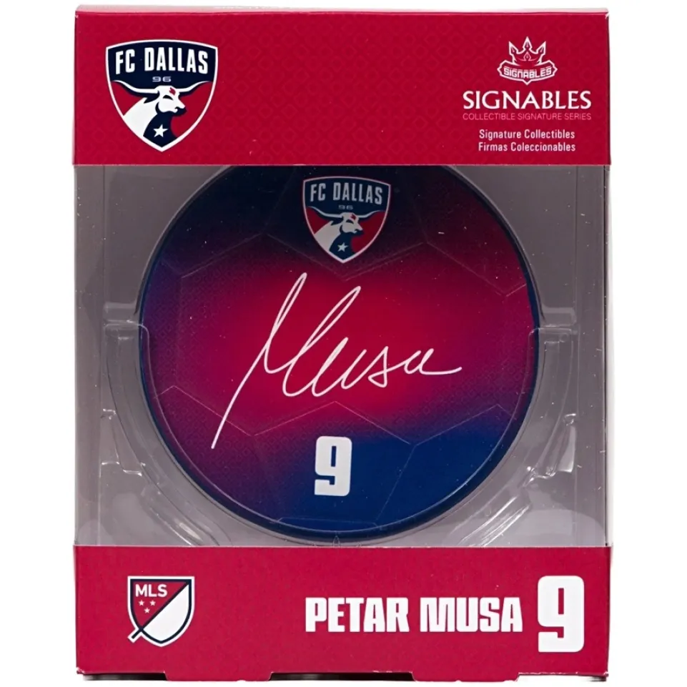 FC Dallas Petar Musa #9 Fußball Sammlerstück 14 cm 850056417365