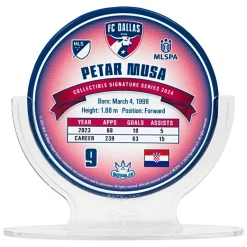 FC Dallas Petar Musa #9 Fußball Sammlerstück 14 cm 850056417365
