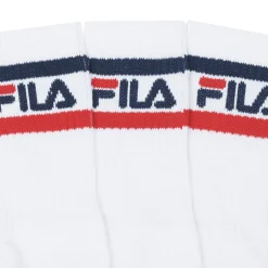 FILA Unisex Sportsocken "Falk" 3 Paar weiß FS24T001-100-White