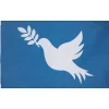 Friedensfahne MUWO "Around the World" Flagge 90x150cm