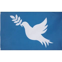 Friedensfahne MUWO "Around the World" Flagge 90x150cm