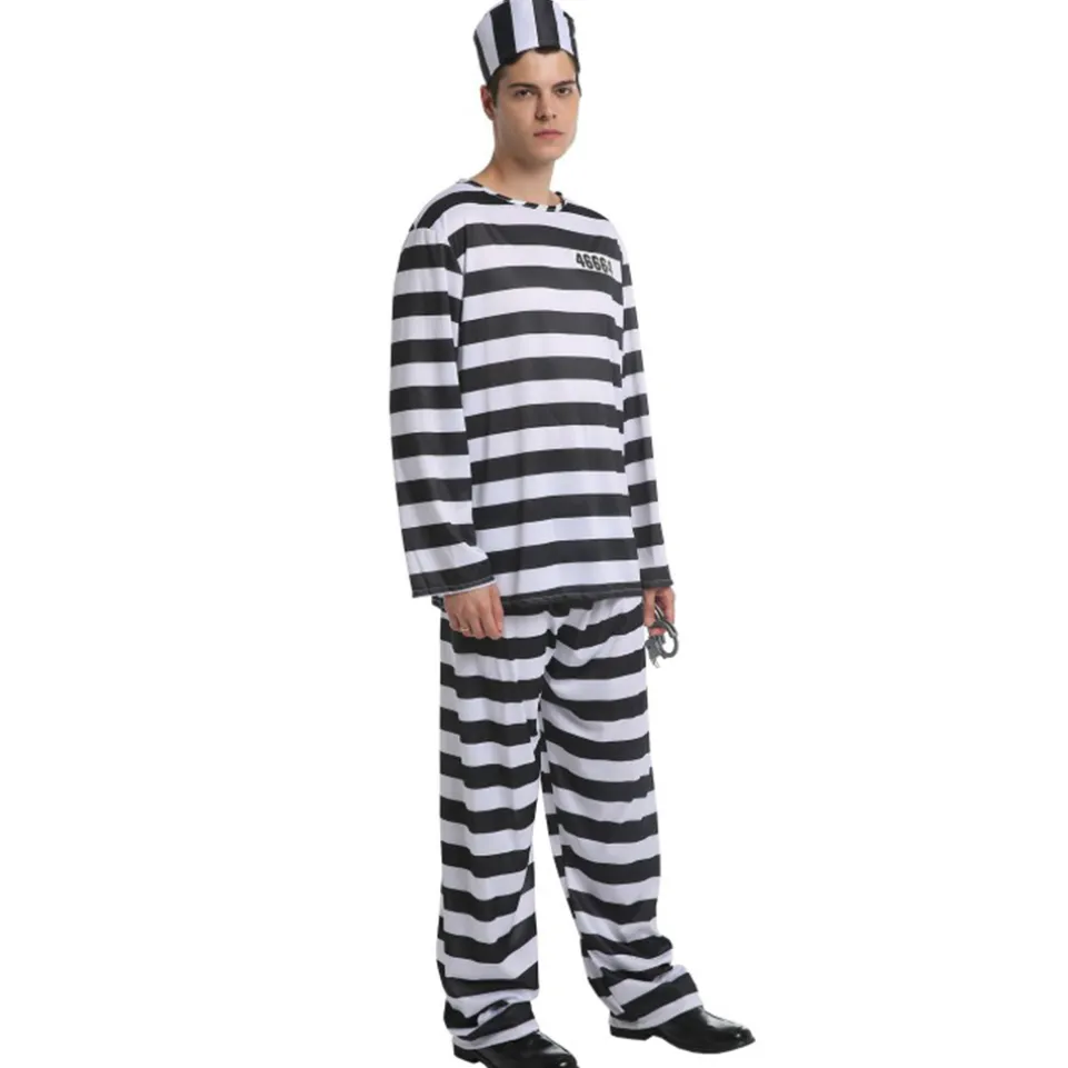 Gefängnisinsasse Kostüm "Prisoner" MIESEPETER®