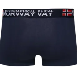 Geographical Norway Herren Boxershorts 3er-Pack navy Pack-3-Navy