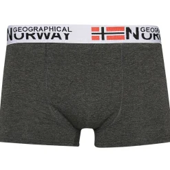 Geographical Norway Herren Boxershorts 3er-Pack Pack-3-Tricolor-White