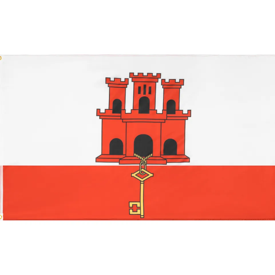Gibraltar MUWO "Nations Together" Flagge 90x150cm