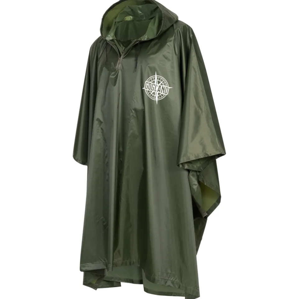 GOGLAND® Monsun Regenponcho grün