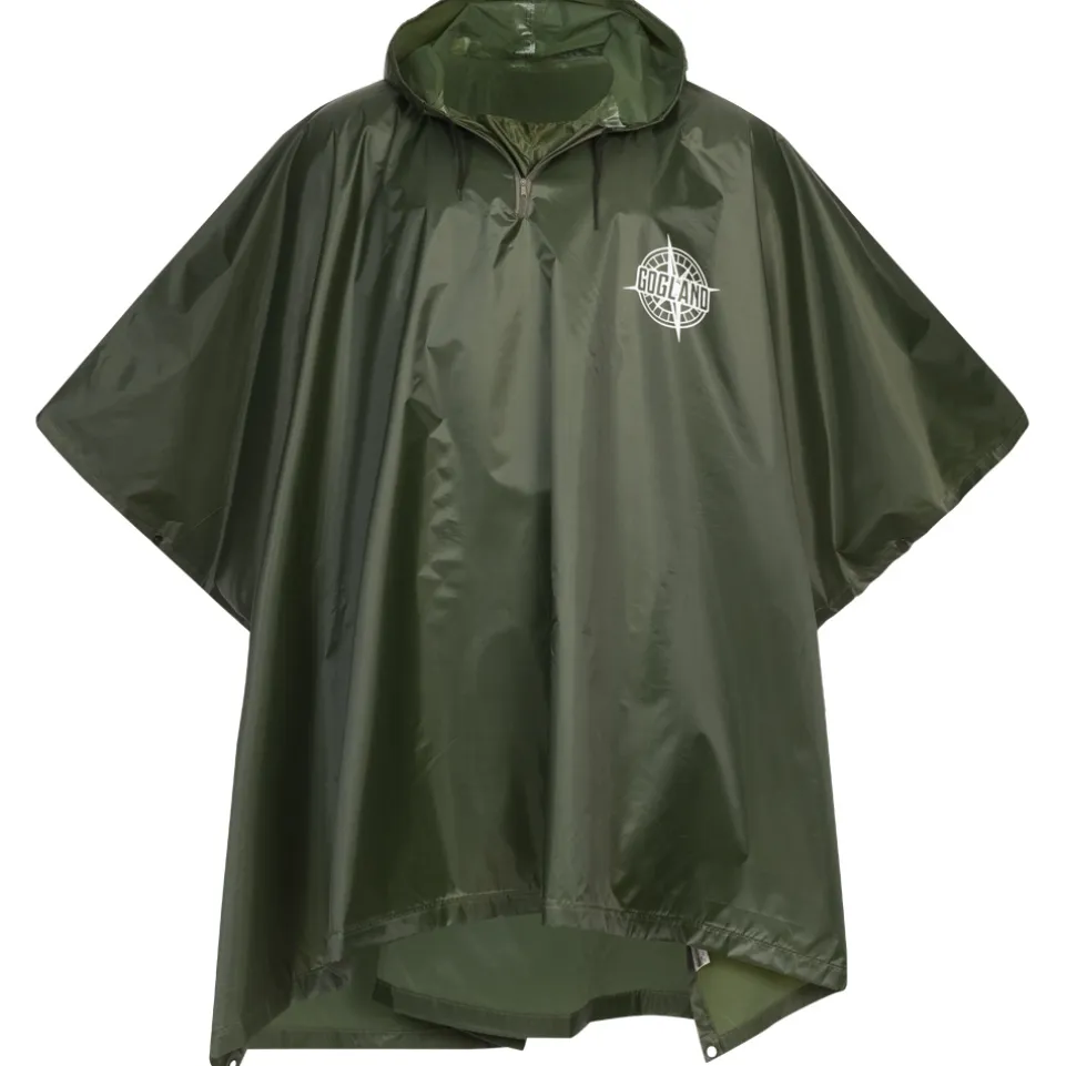 GOGLAND® Monsun Regenponcho grün