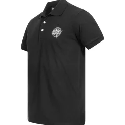 GOGLAND "Noshak" Herren Polo-Shirt schwarz