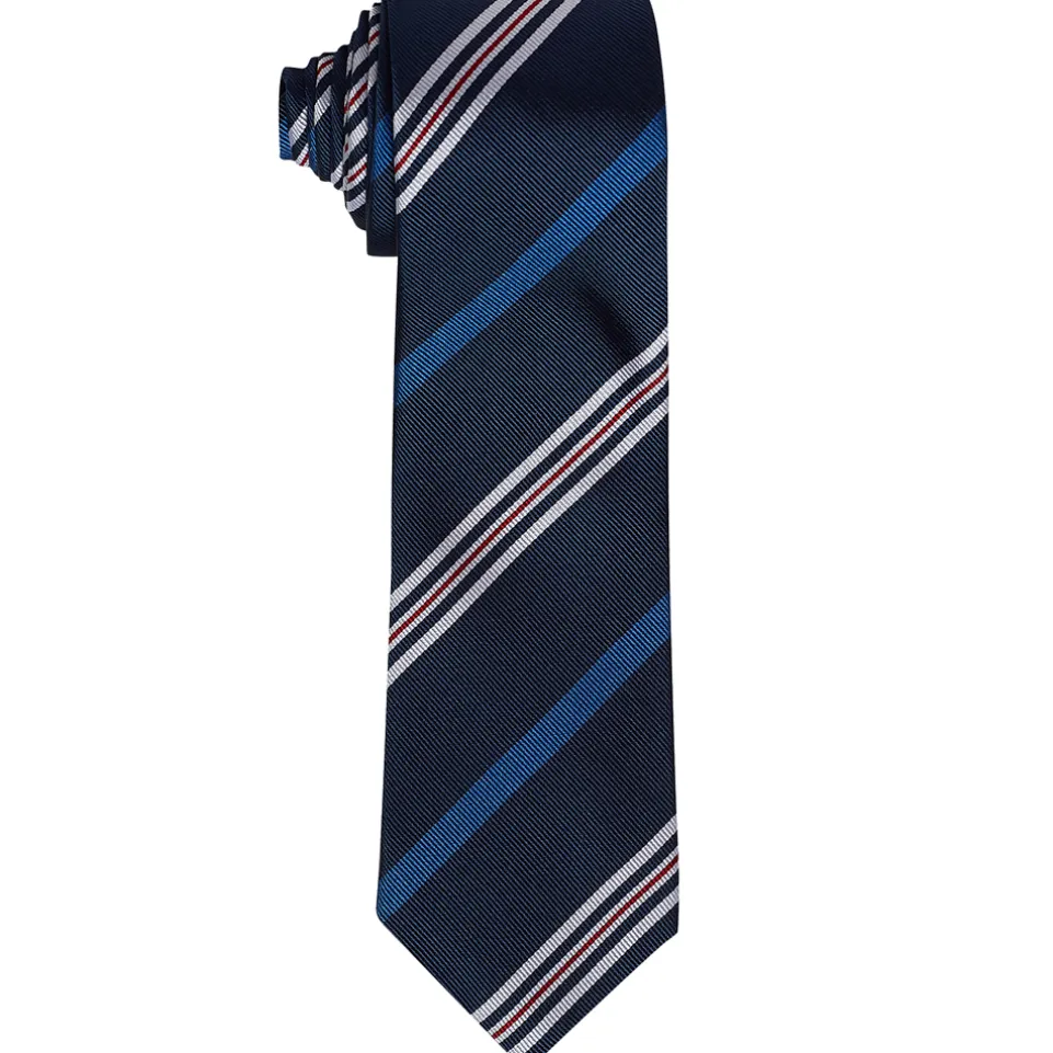 Hackett London Elegant Regatta Stripe Seide Krawatte HM053206-595