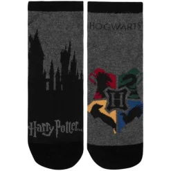 Harry Potter "Hogwarts Mix" Herren Sneaker Socken 4 Paar 013332