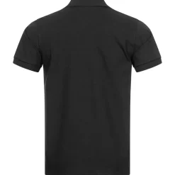 HIDETOSHI WAKASHIMA "Koshigaya" Herren Polo-Shirt schwarz