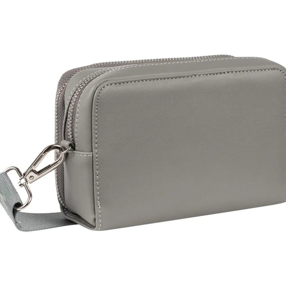 HIDETOSHI WAKASHIMA "Takameru" Schultertasche grey