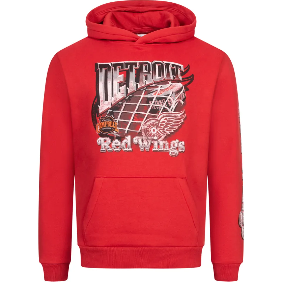 Hollister x NHL Detroit Red Wings Herren Hoodie 322-221-1606-500