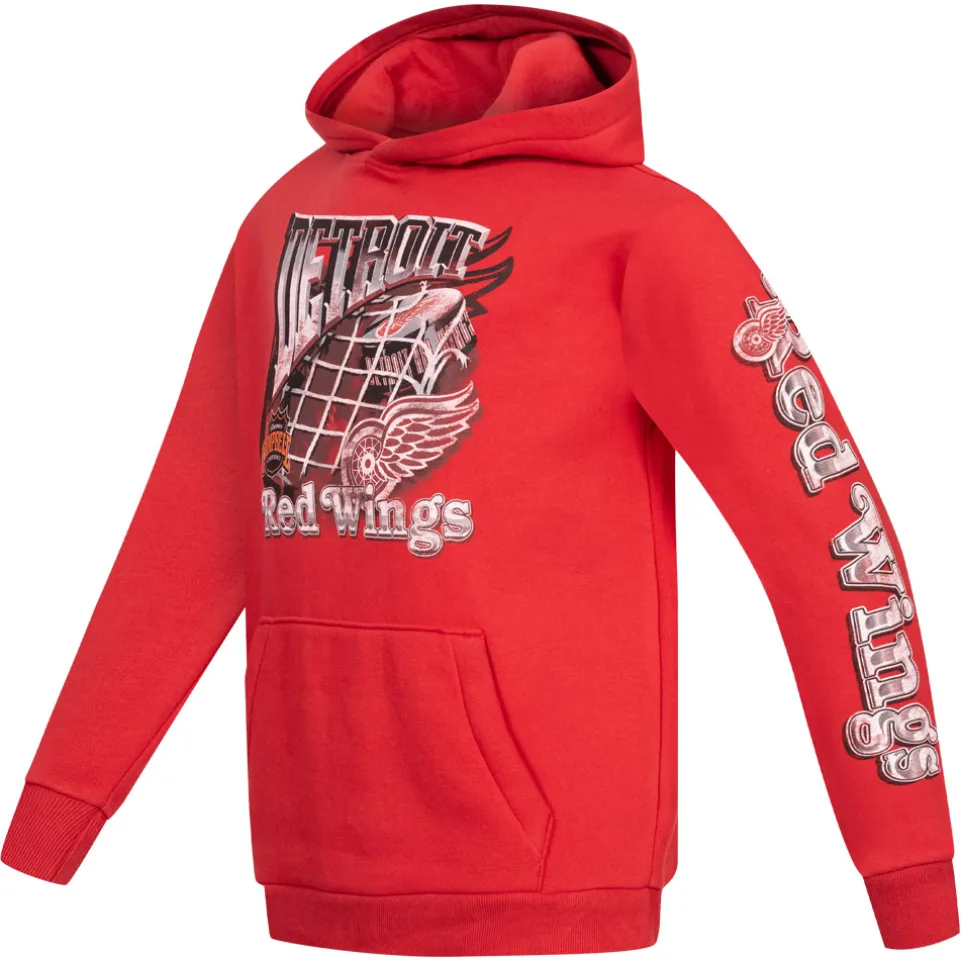 Hollister x NHL Detroit Red Wings Herren Hoodie 322-221-1606-500