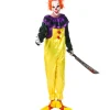 Horror Clown Jumpsuit Herren Kostüm "Grimmface" MIESEPETER®