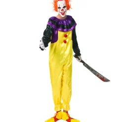 Horror Clown Jumpsuit Herren Kostüm "Grimmface" MIESEPETER®