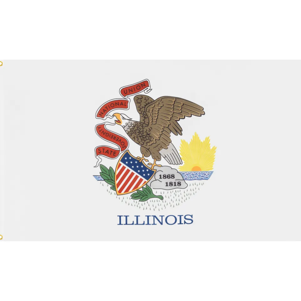 Illinois MUWO "America Edition" Flagge 90x150cm
