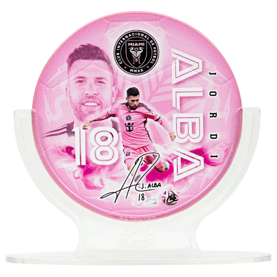 Inter Miami Jordi Alba #18 Fußball Sammlerstück 14 cm 850056417303