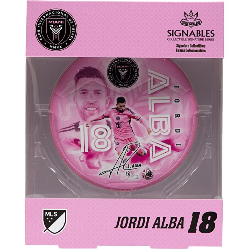 Inter Miami Jordi Alba #18 Fußball Sammlerstück 14 cm 850056417303