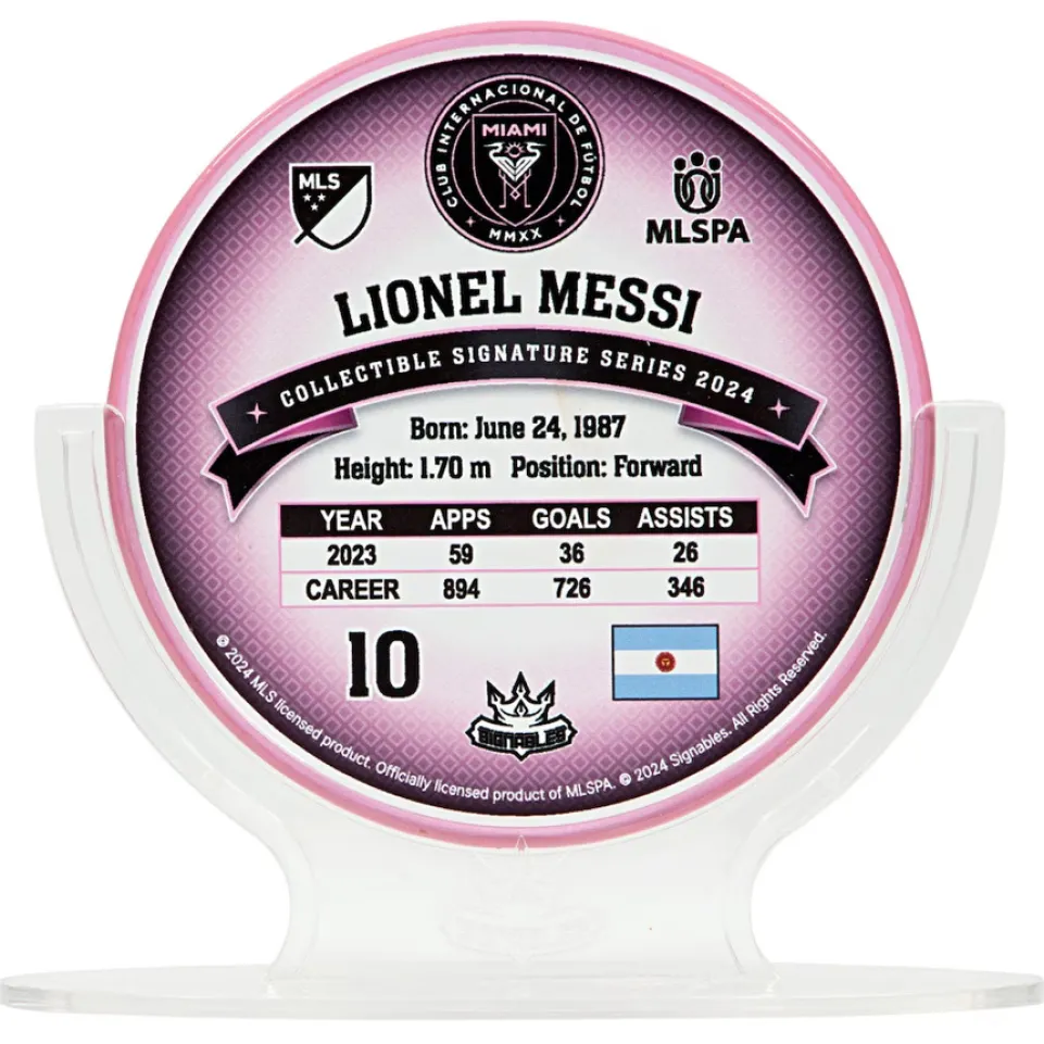 Inter Miami Lionel Messi #10 Fußball Sammlerstück 14 cm 850056417327