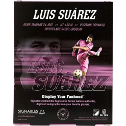 Inter Miami Luis Suarez #9 Fußball Sammlerstück 14 cm 850056417334