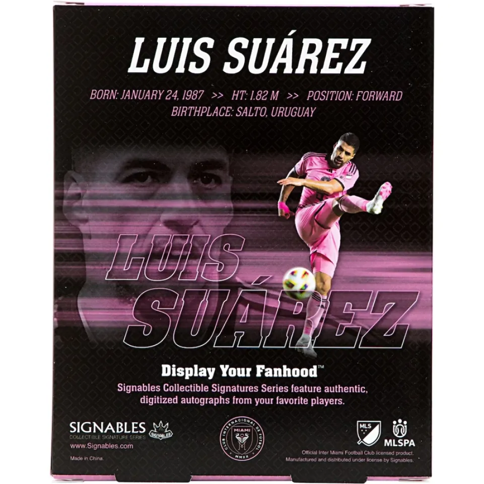 Inter Miami Luis Suarez #9 Fußball Sammlerstück 14 cm 850056417334