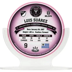 Inter Miami Luis Suarez #9 Fußball Sammlerstück 14 cm 850056417334