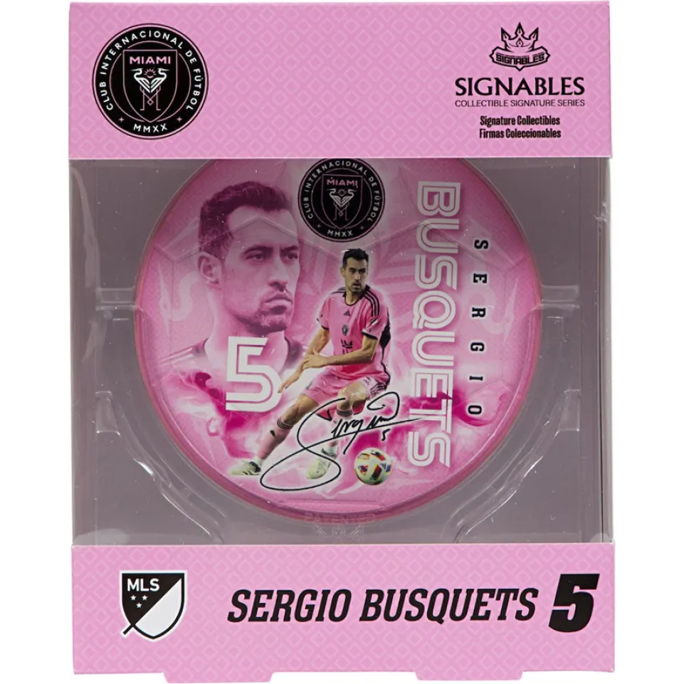 Inter Miami Sergio Busquets #5 Fußball Sammlerstück 14 cm 850056417310