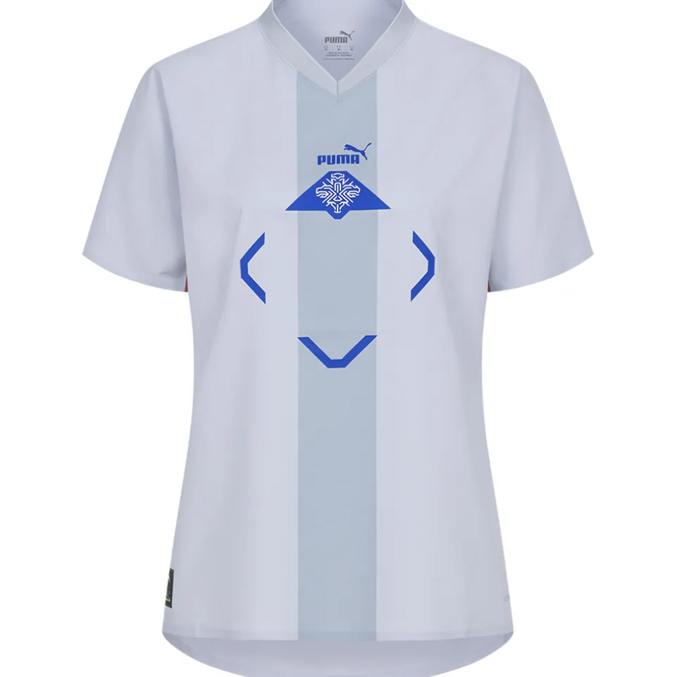 Island PUMA Damen Player Issue Auswärts Authentic Spieler Trikot 705321-02