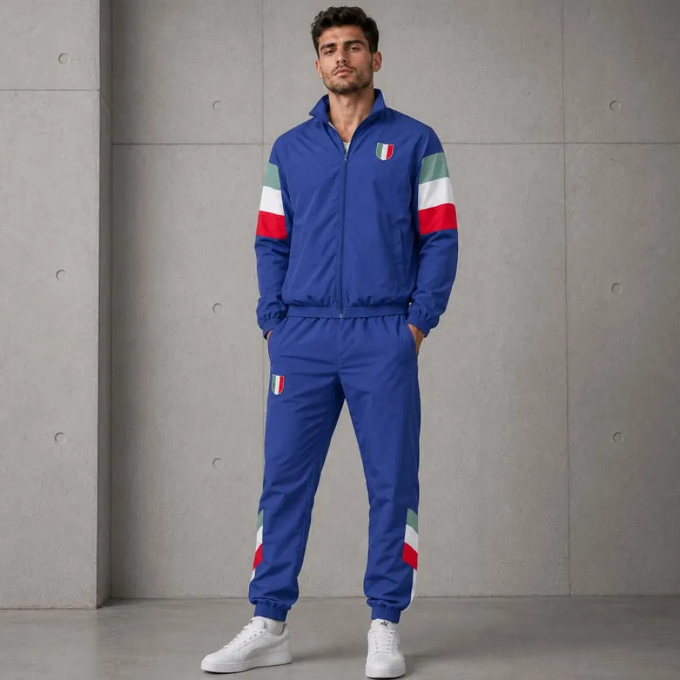 Italien "Retro Tracksuit" JELEX Herren Präsentationsanzug