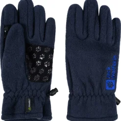 Jack Wolfskin Fleece Gloves Kinder Handschuhe 1901862-1010