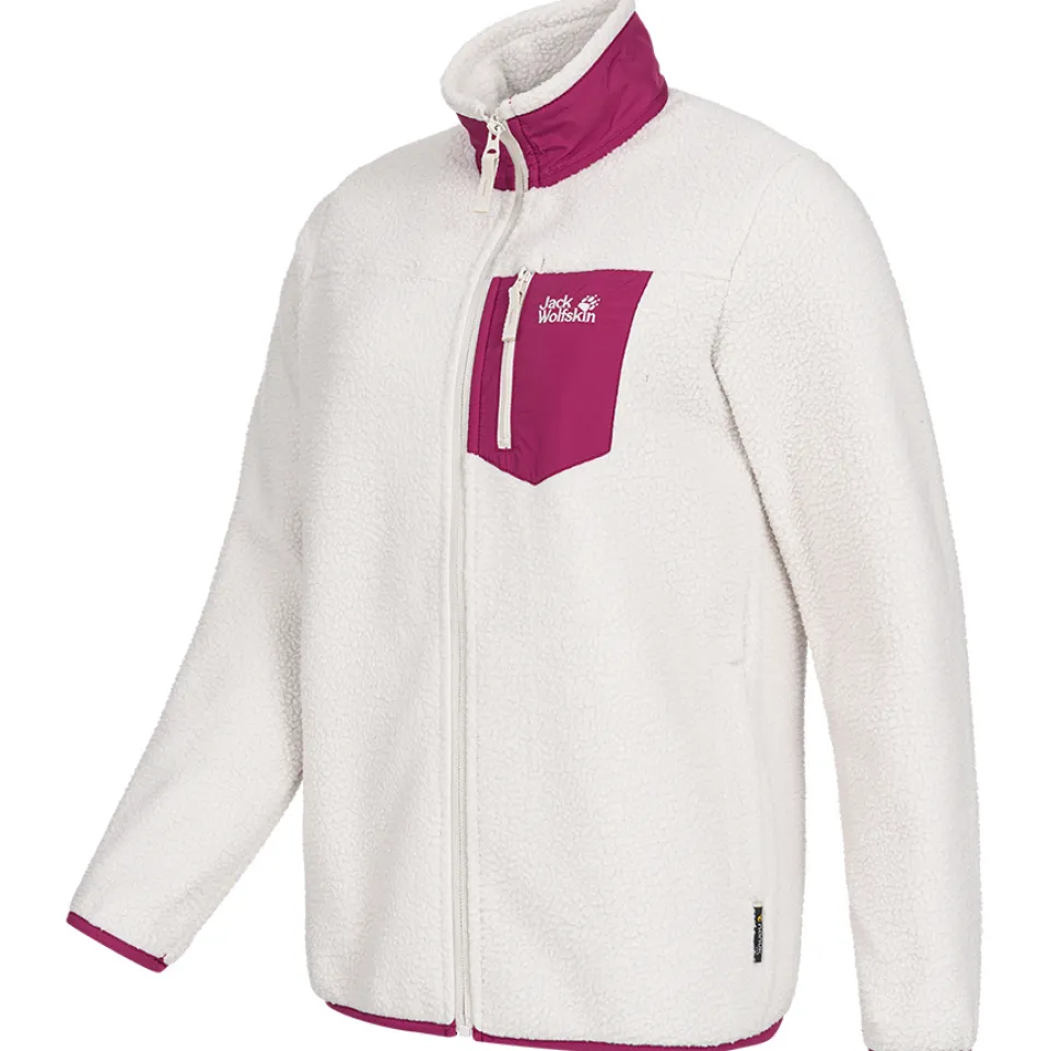 Jack Wolfskin Ice Curl Hood Kinder Mädchen Jacke 1609161-5062