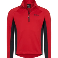 Jack Wolfskin MOROBBIA Half Zip Herren Fahrradjacke 1710911-2206