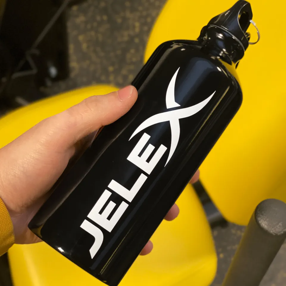 JELEX Aqua Trinkflasche 600ml schwarz