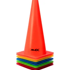 JELEX Dribbler Trainingskegel 10 Stück 31 cm Höhe