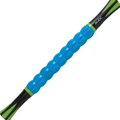 JELEX Easy Up Massagerolle mit rotierenden Massagebällen schwarz blau