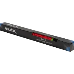 JELEX Easy Up Massagerolle mit rotierenden Massagebällen schwarz rot