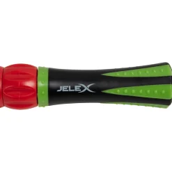 JELEX Easy Up Massagerolle mit rotierenden Massagebällen schwarz rot