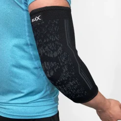 JELEX Elbow Kompressions Ellbogenbandage schwarz grau