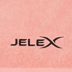 JELEX "100FIT" Fitness Handtuch mit Zip-Tasche rosa