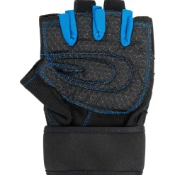 JELEX Fit gepolsterte Trainingshandschuhe schwarz-blau