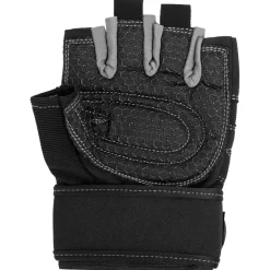 JELEX Fit gepolsterte Trainingshandschuhe schwarz-grau