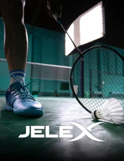 JELEX Fly High Badminton Federball 12er-Set