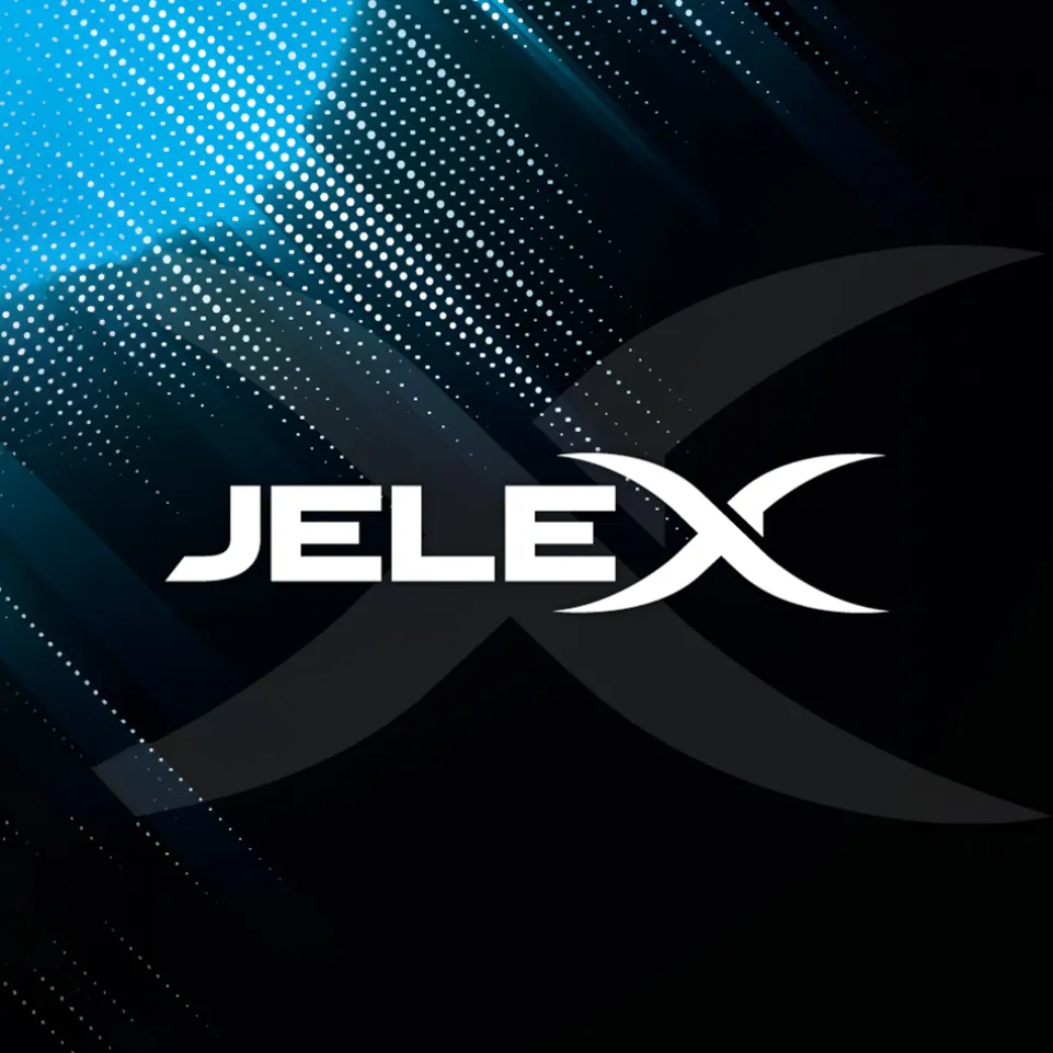 JELEX "Neon" LED Leucht Fußball blau/orange