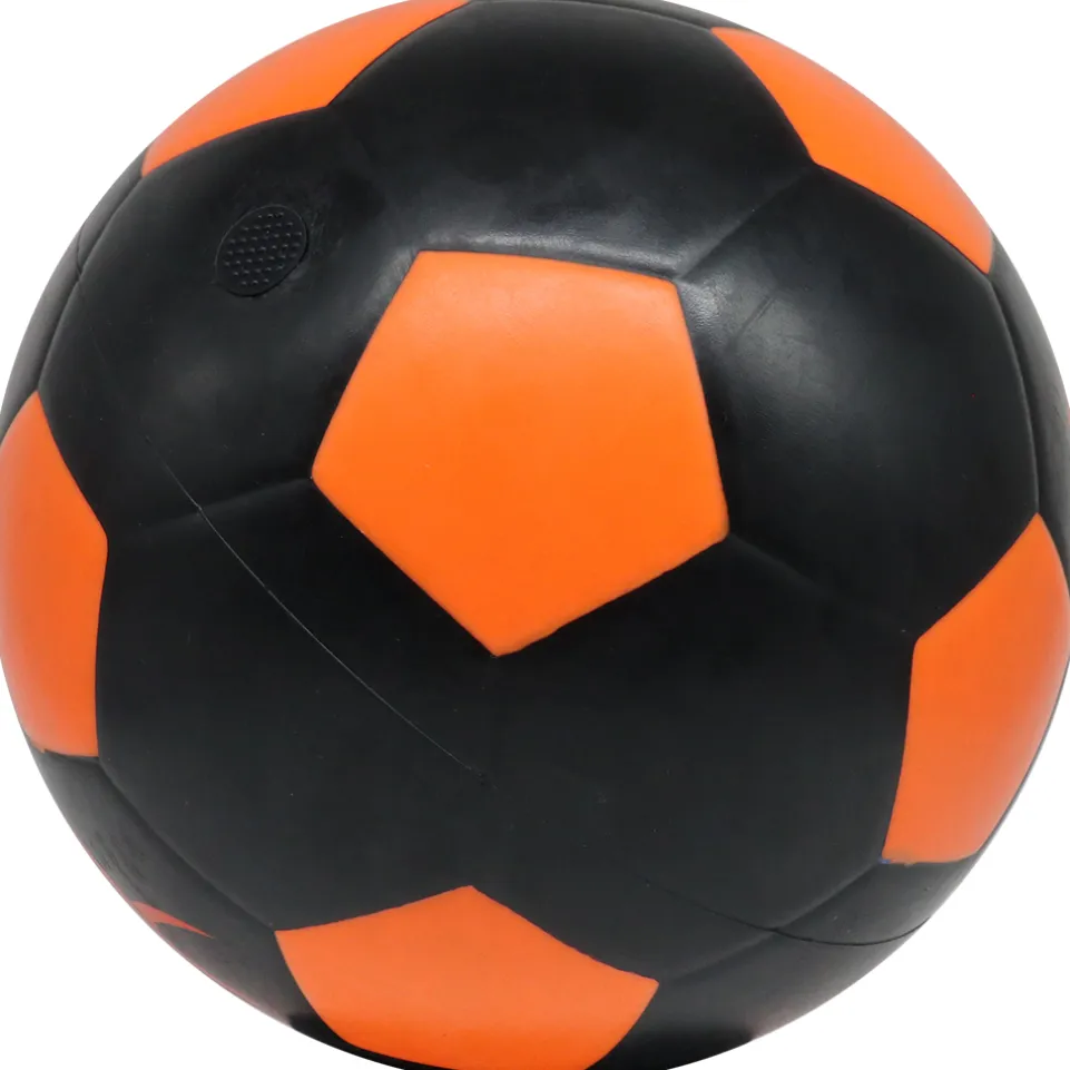 JELEX "Neon" LED Leucht Fußball schwarz/orange